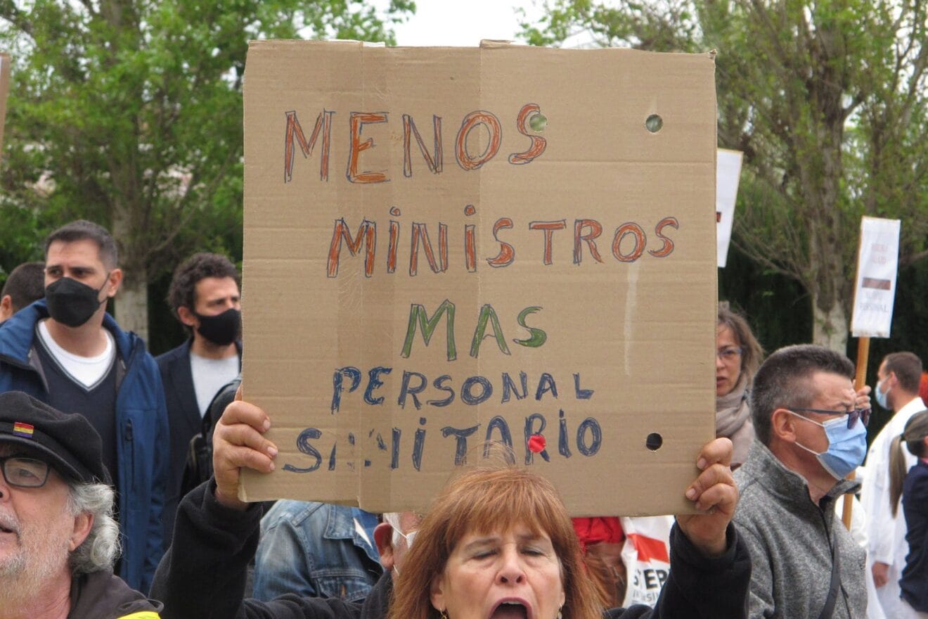 Manifestación en el Hospital de Dénia 26
