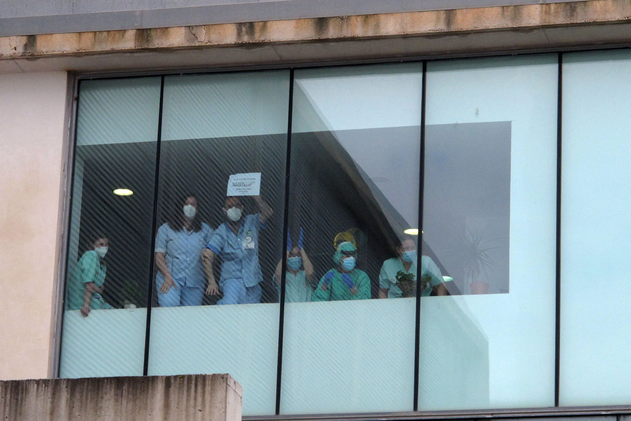 Manifestación en el Hospital de Dénia 37