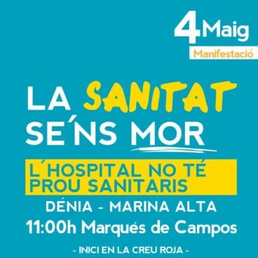 manifestacion por la salut publica