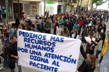 Manifestación por la sanidad comarcal en Dénia 07