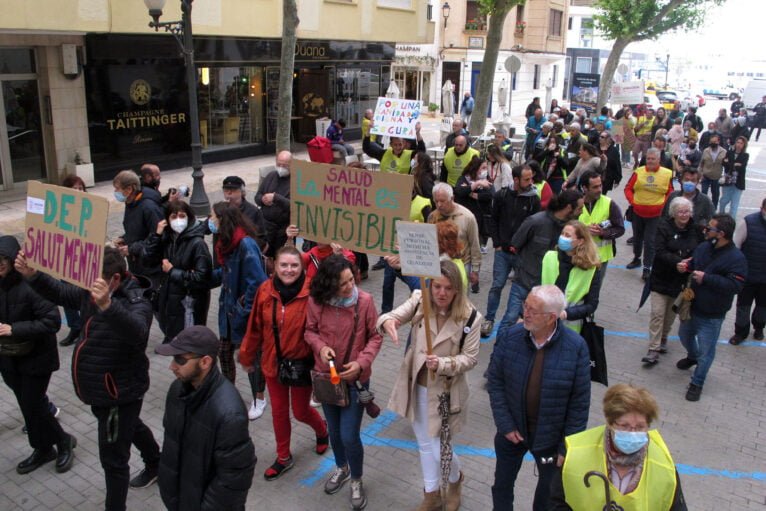 Manifestación por la sanidad comarcal en Dénia 10