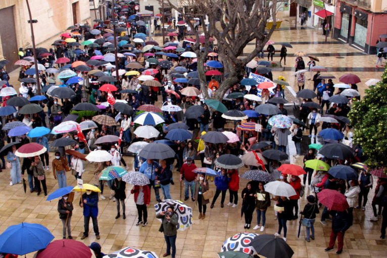 Manifestación por la sanidad comarcal en Dénia 35