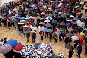Manifestación por la sanidad comarcal en Dénia 36