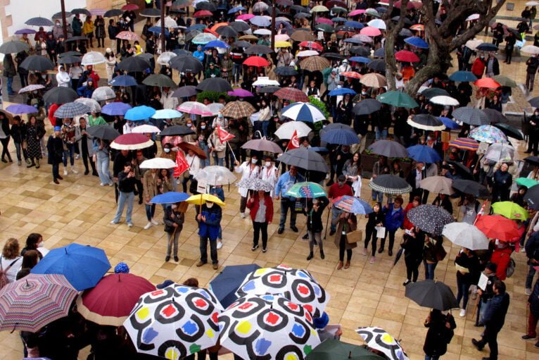 Manifestación por la sanidad comarcal en Dénia 36