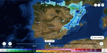 Mapa de precipitaciones – Meteored