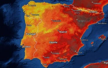 Mapa de temperaturas el domingo 22 de mayo – Meteored