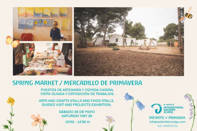 Imagen: Mercadillo de primavera en Waldorf el Montgó