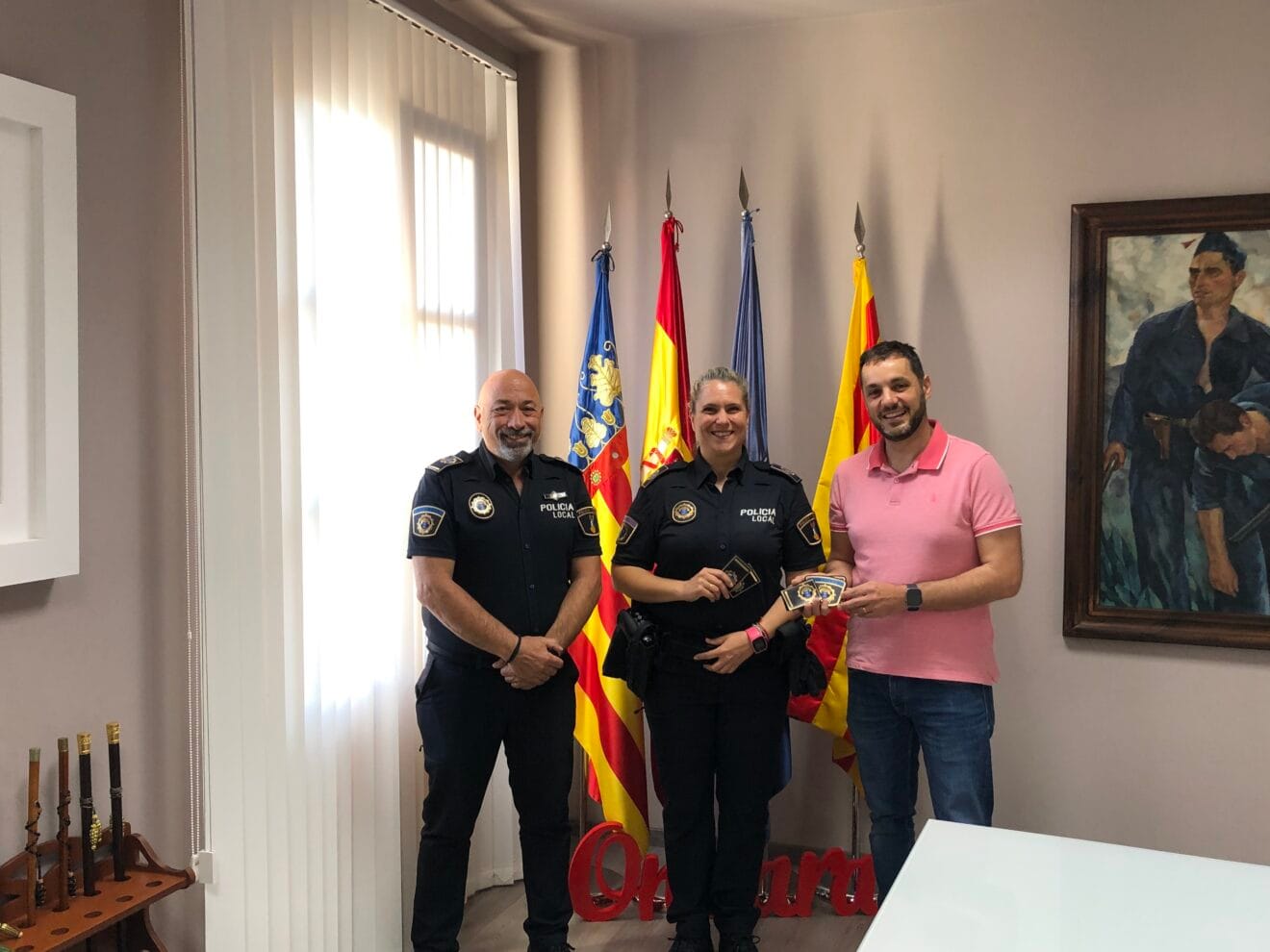 Oficial policia local ondara