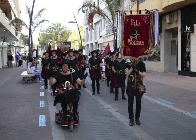 ofrenda de la fila muladies