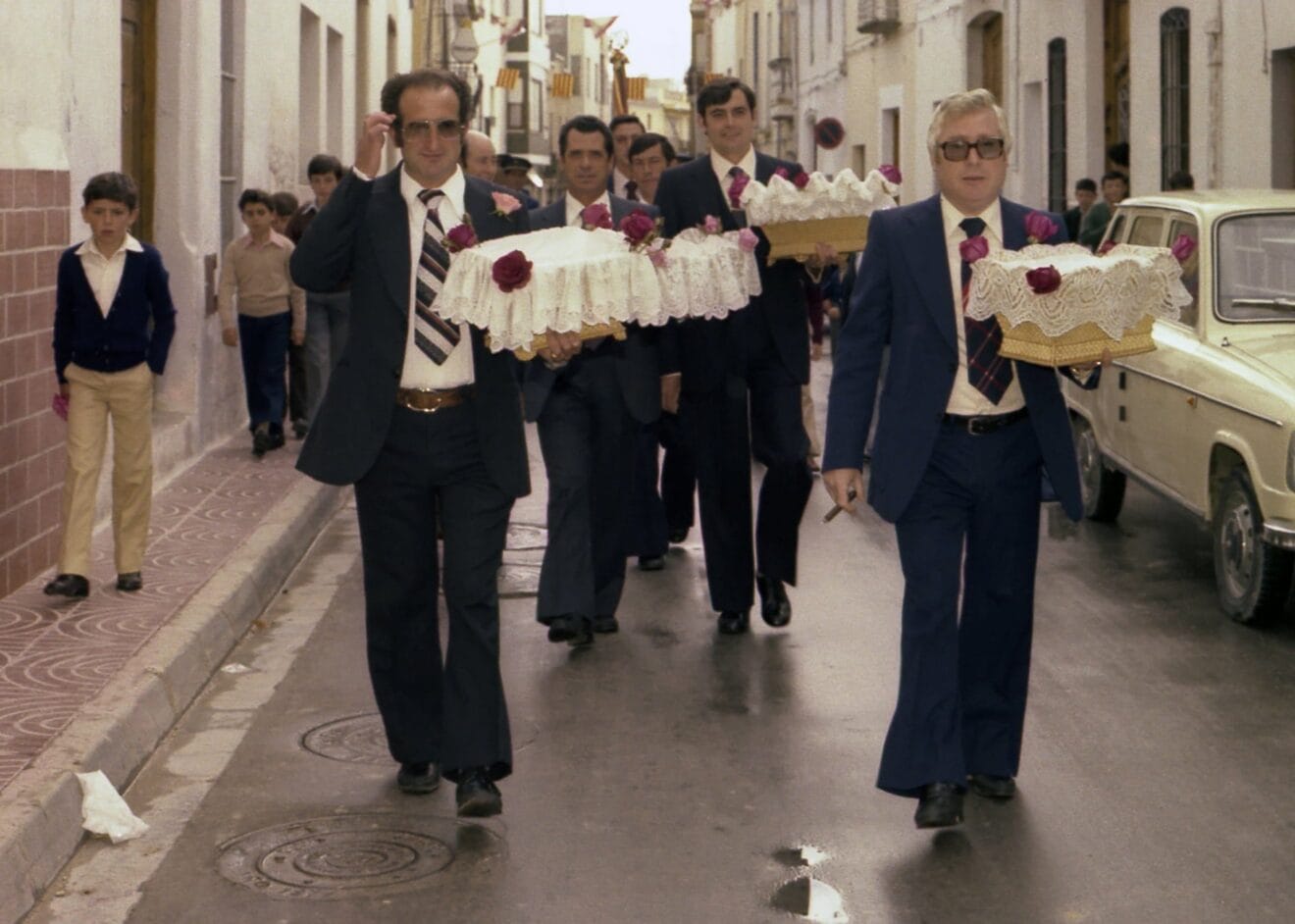 Pasacalle de panes en 1980