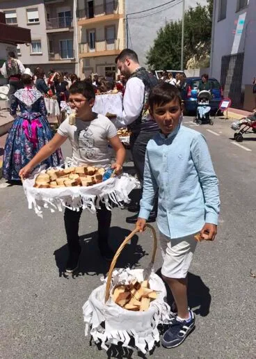 Pasacalle del pan bendecido de Benitatxell