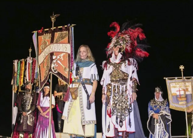 Imagen: Presentación de banderines en 2018