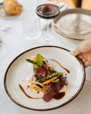 Presentación de platos de autor de la oferta gastronómica del Restaurante Masena