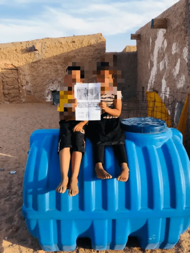 Imagen: Proyecto de cooperación en el Sahara