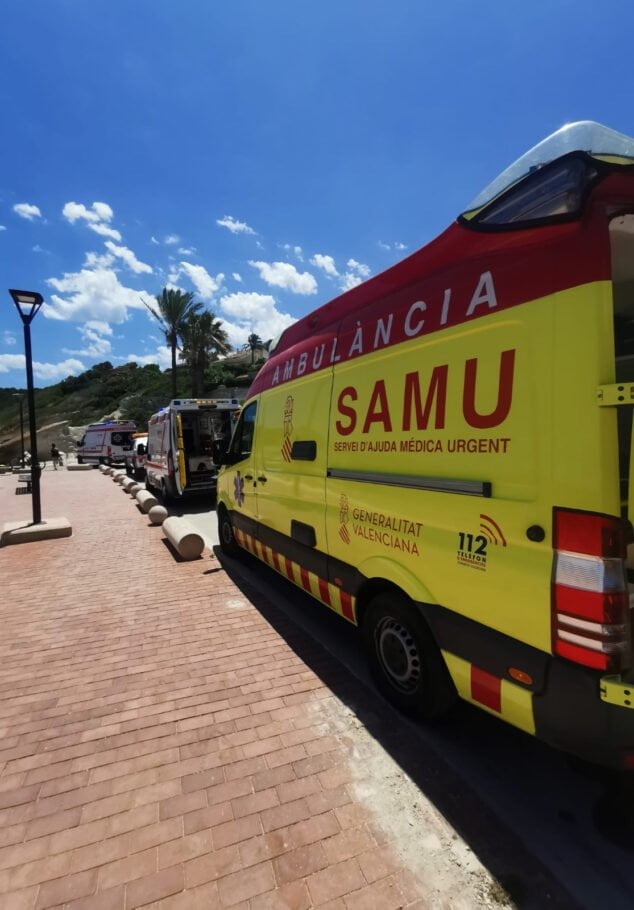 Imagen: Foto de archivo de una ambulancia del Samu