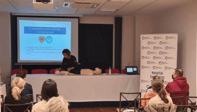 taller reanimacion hla san carlos