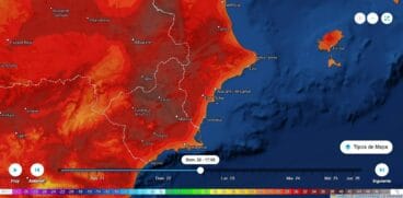 Temperaturas máximas en la Marina Alta – Meteored