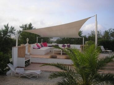 Toldos modernos para tu jardín