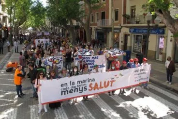 ltima manifestación de Marina Salud en Dénia 17