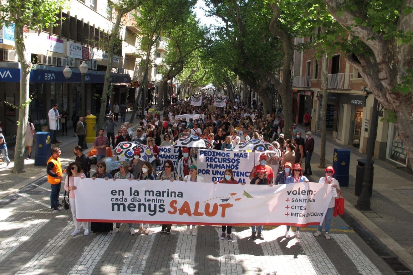 ltima manifestación de Marina Salud en Dénia 19