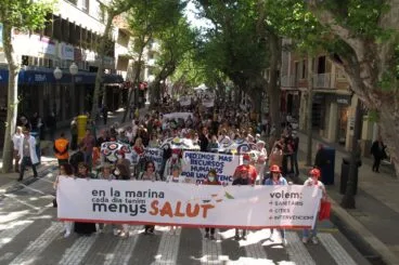 ltima manifestación de Marina Salud en Dénia 20
