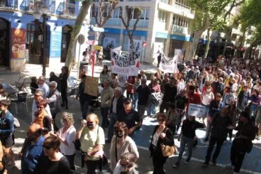 ltima manifestación de Marina Salud en Dénia 22
