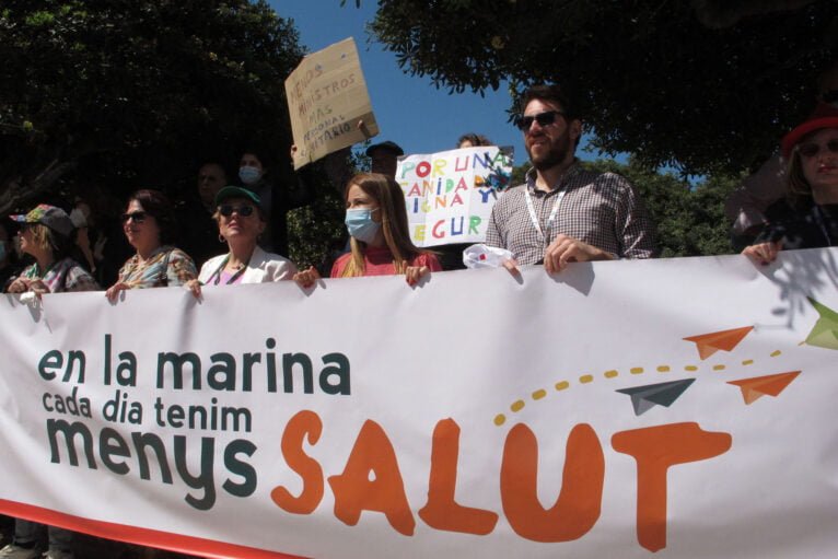 ltima manifestación de Marina Salud en Dénia 25