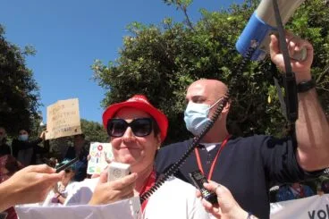 ltima manifestación de Marina Salud en Dénia 26