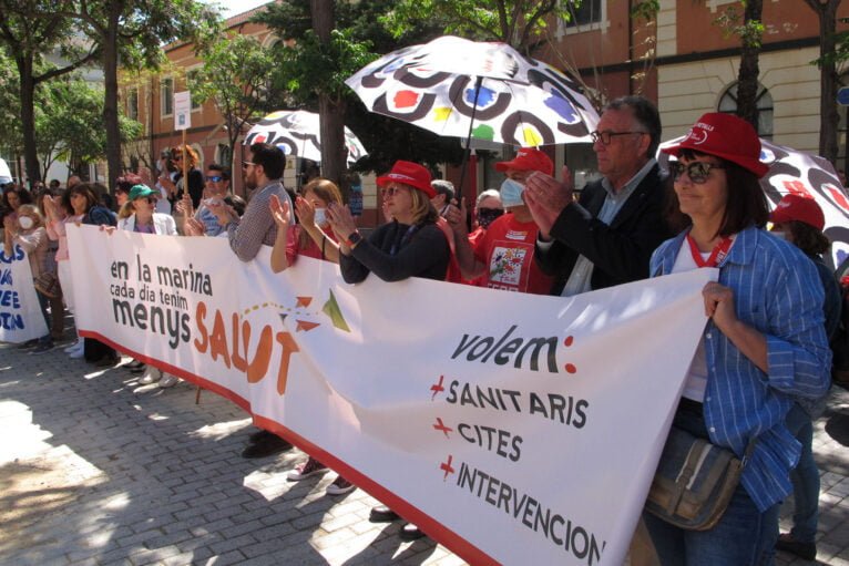Dernière manifestation de Marina Salud à Dénia 43
