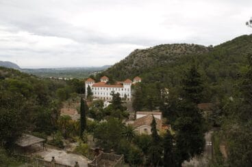 vista de fontilles en la vall de laguar