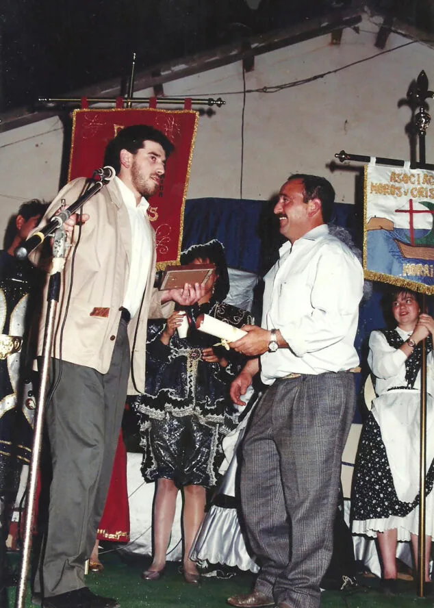 acto de presentacion en la decada de los 1990 antonio ivars valles