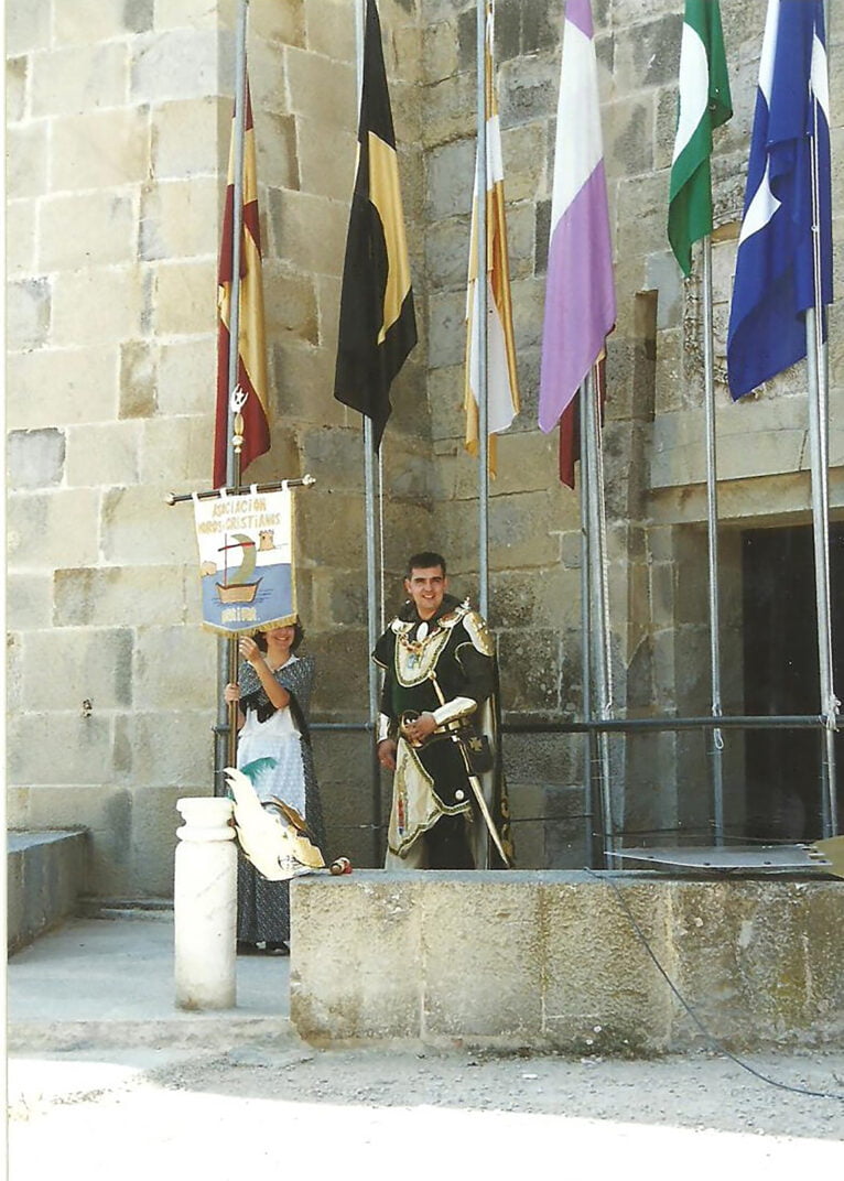 Asociación de MMiCC junto al castillo de Moraira (década1990) - Antonio Ivars Vallés