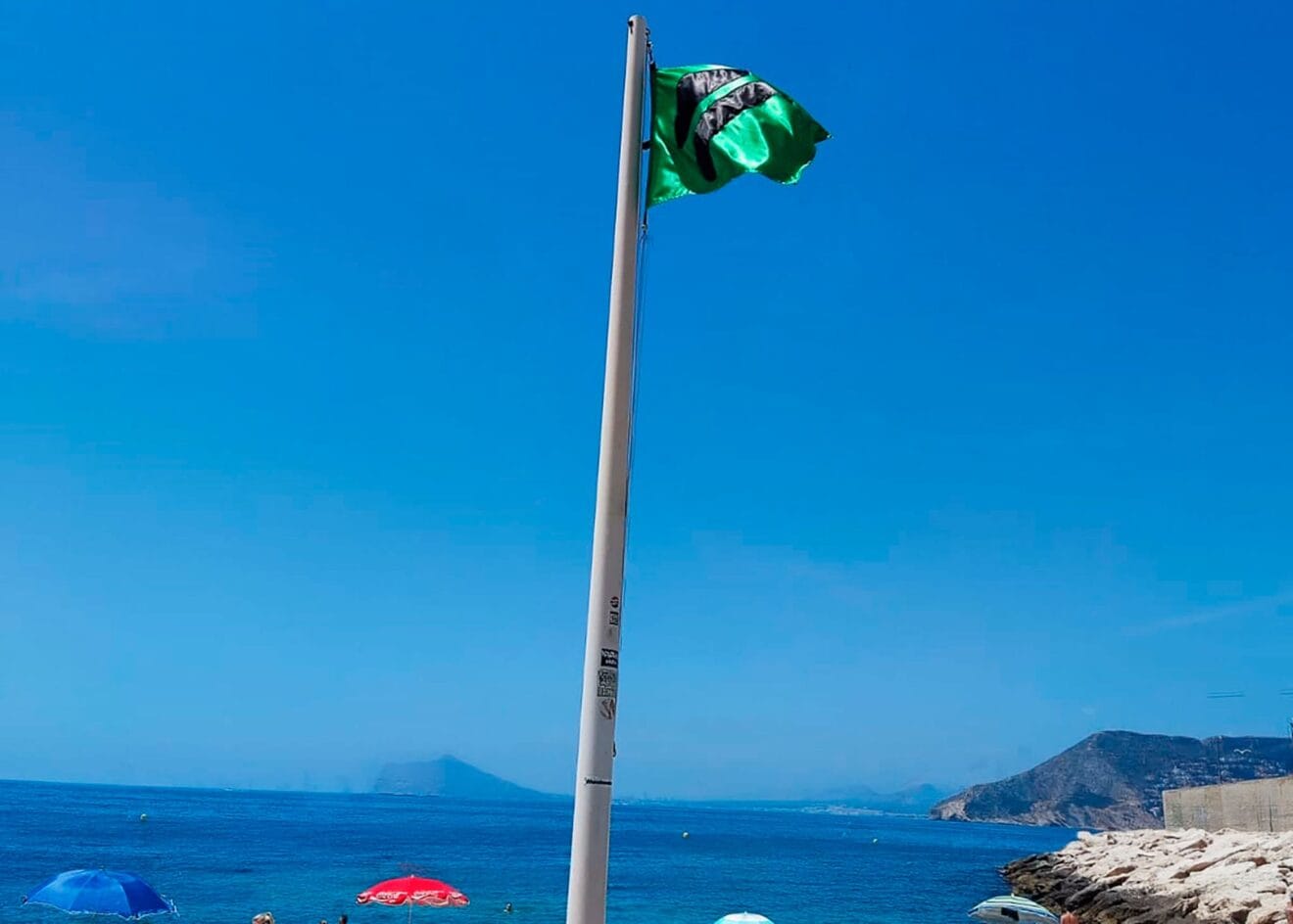 Bandera de Calp con método Color ADD