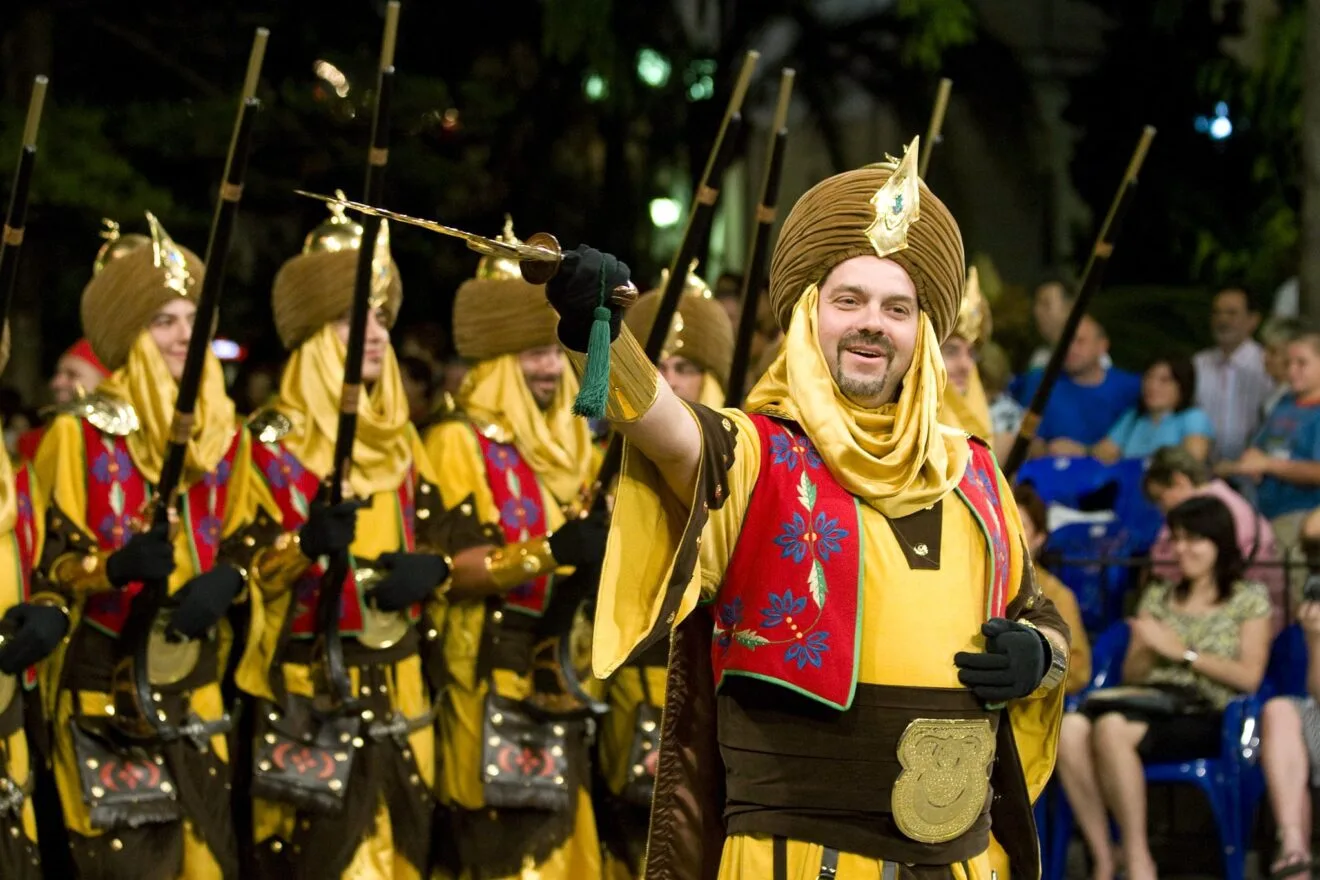 Bando moro de las fiestas de Moros y Cristianos de Benissa 2008