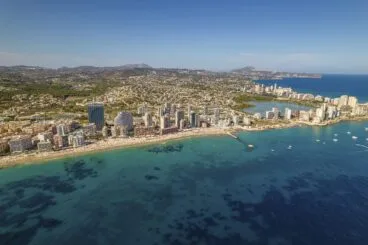 calp a vista de dron