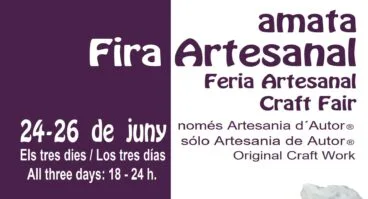 cartel de la fira dartesania dautor a teulada moraira 1