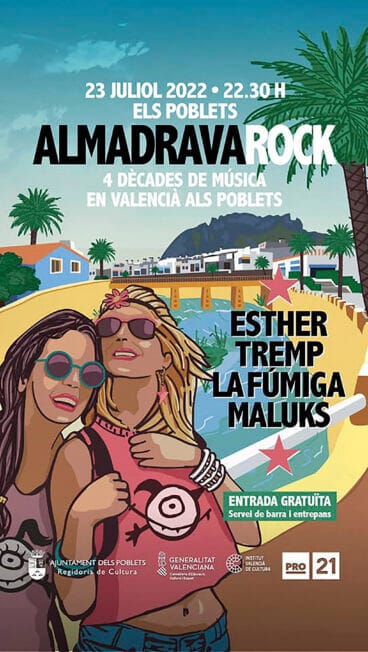 Cartel del Almadrava Rock 2022