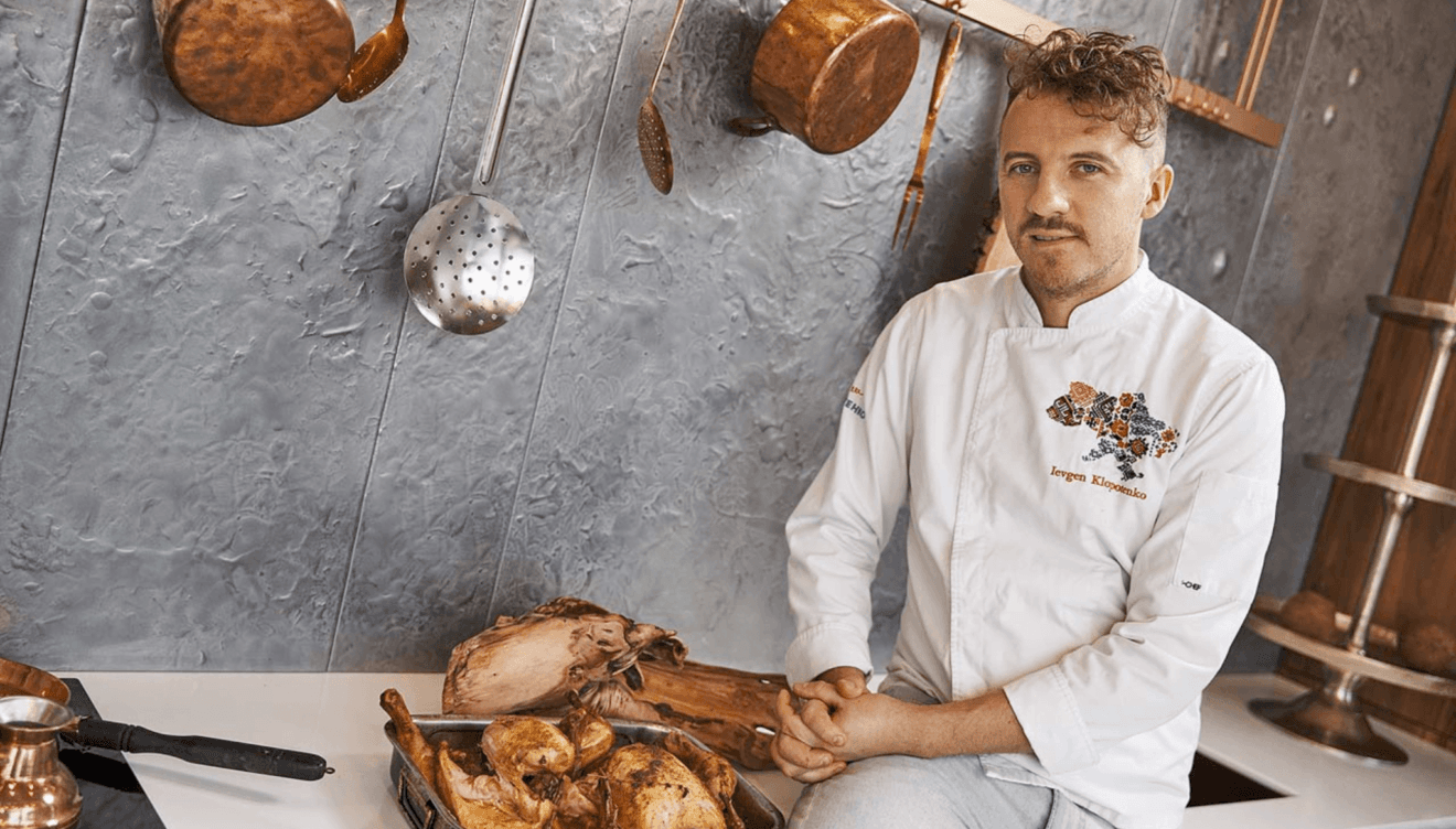 Chef ucraniano Yevhen Klopotenko