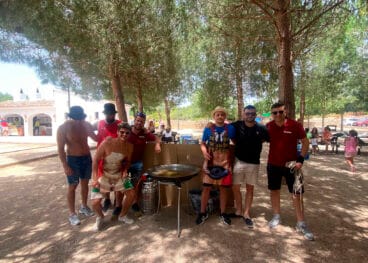 Concurso de paellas de las fiestas de la Font Santa de Teulada en 2022