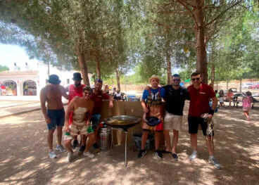 Concurso de paellas de las fiestas de la Font Santa de Teulada en 2022
