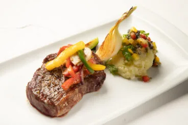 Entrecote “Premium” con diferentes salsas