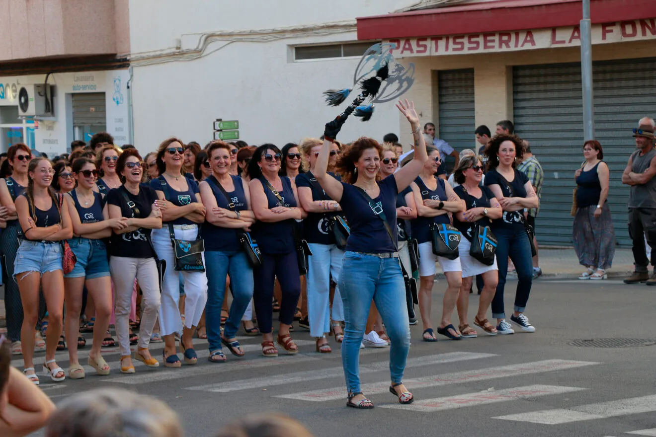 Filà Algarades en la Vespra de la festa de Pego en 2022