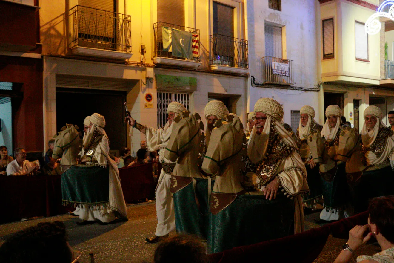 Filà Coscolls en la Entrada de Moros i Cristians en Pego 2022