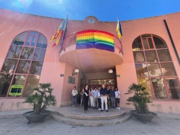 Lectura del manifiesto en el Día Internacional del Orgullo LGTBIQ+ en Teulada-Moraira