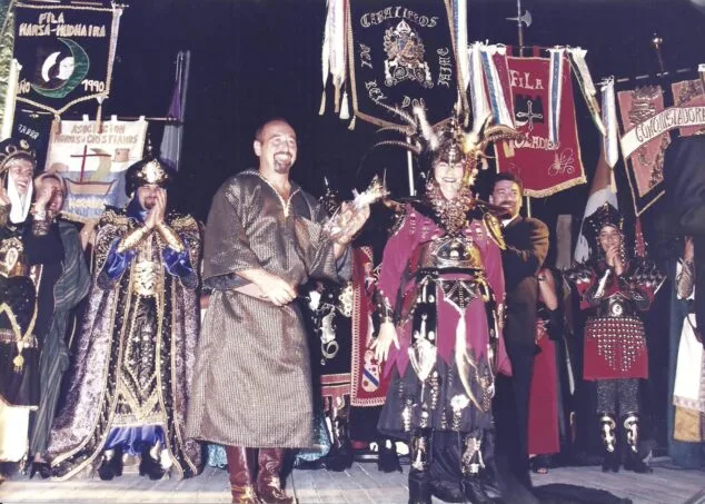 moros y cristianos en moraira en la decada de los 1990 antonio ivars valles