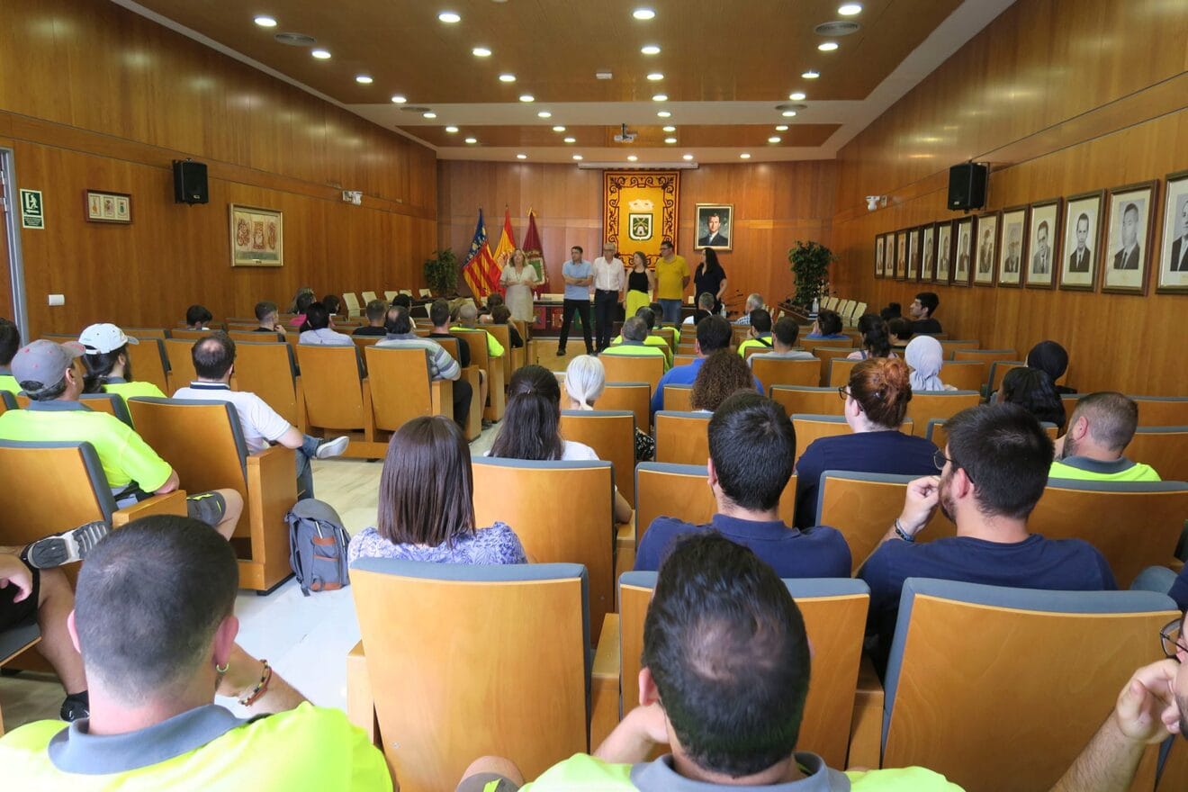Nuevos trabajadores municipales de Calp en 2022