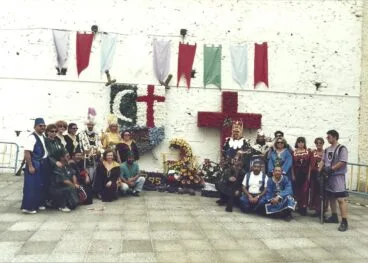 Ofrenda en honor al Santo Cristo de Moraira (década1990) – Antonio Ivars Vallés