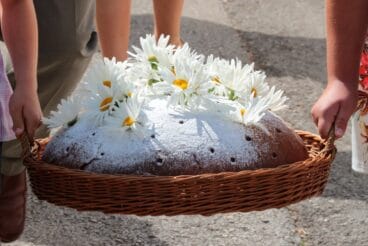 Pan bendecido el día del Santíssim Crist de la Salut en 2019