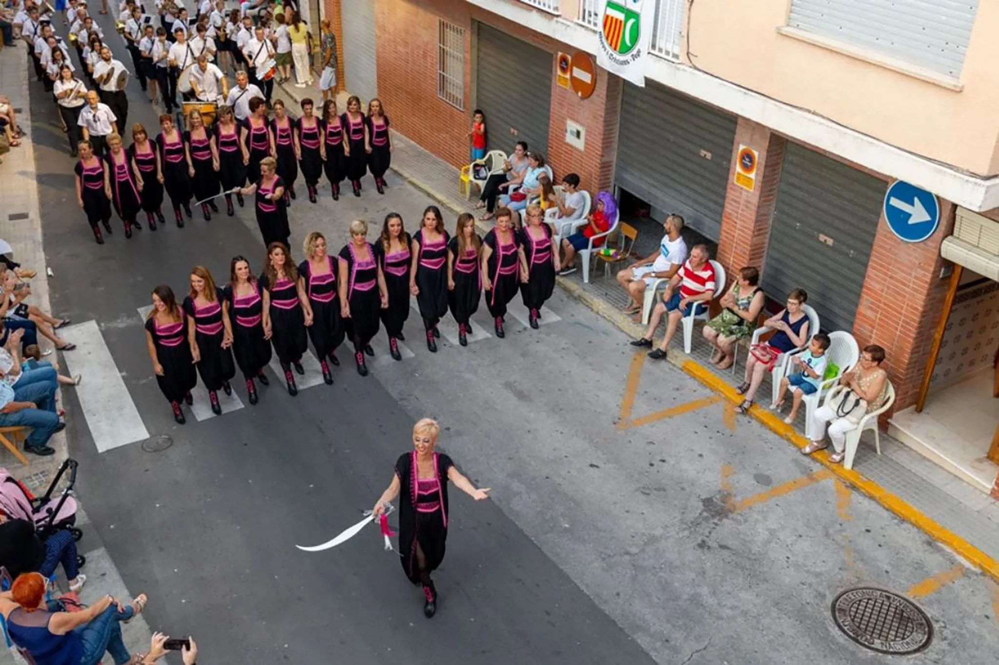 pasacalle de la fila ha ben sahines de pego en 2019