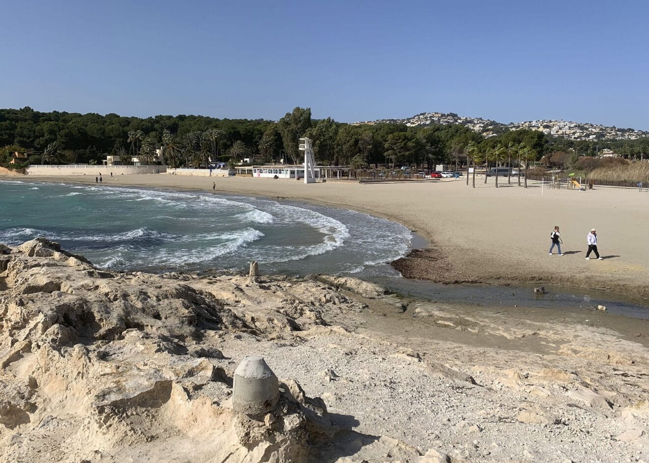 Playa de l'Ampolla de Teulada-Moraira